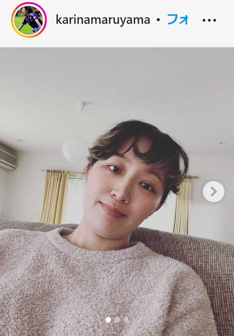 丸山桂里奈のインスタグラムより