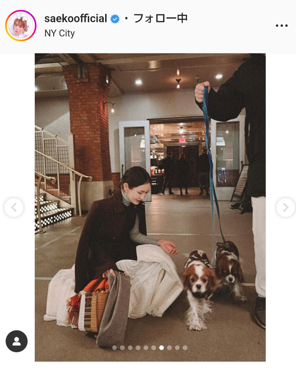 紗栄子のインスタグラムより