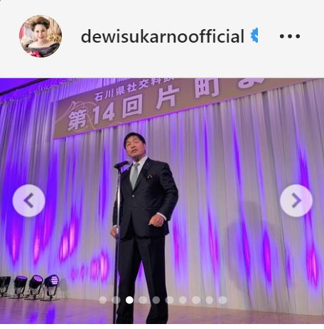 デヴィ夫人のインスタグラムより