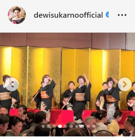 デヴィ夫人のインスタグラムより