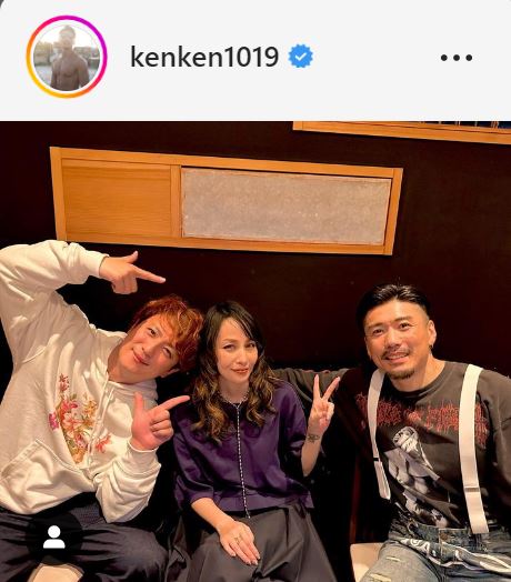 金子賢のインスタグラムより