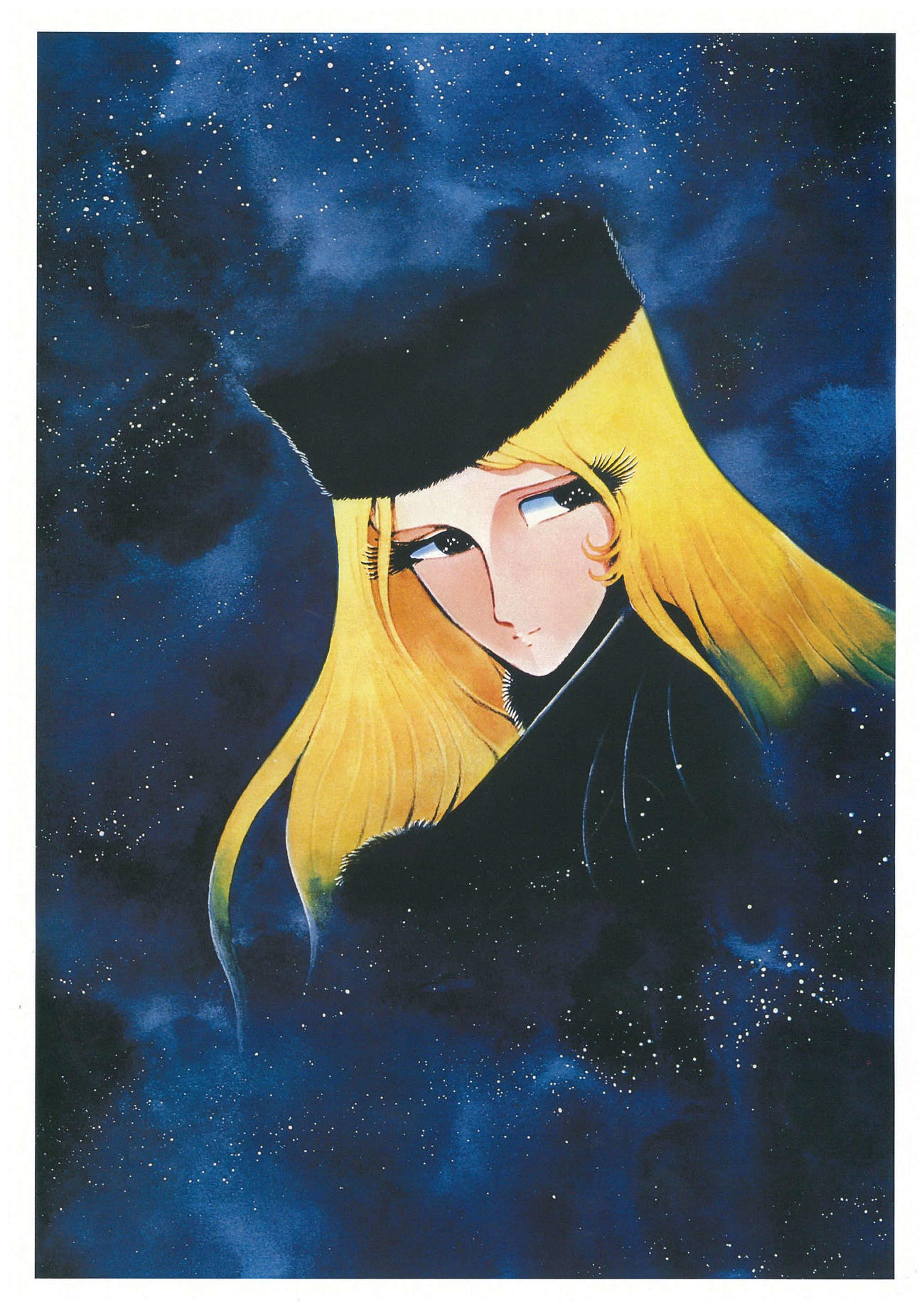 「銀河鉄道999」原作絵画像　(c）松本零士／零時社