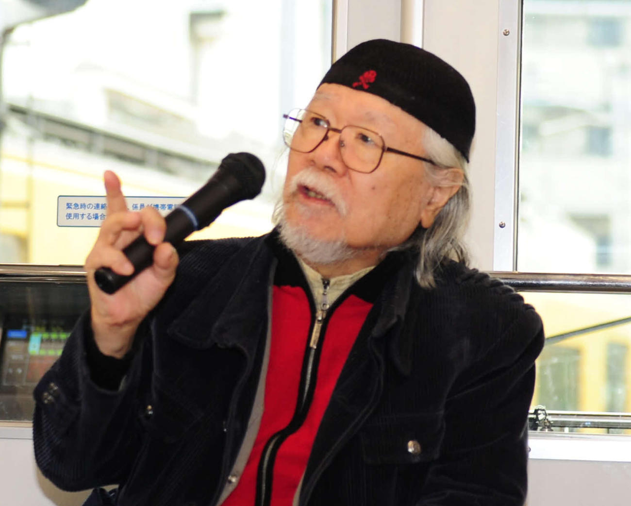 松本零士さん（2018年11月撮影）