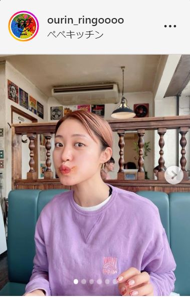 王林のインスタグラムより