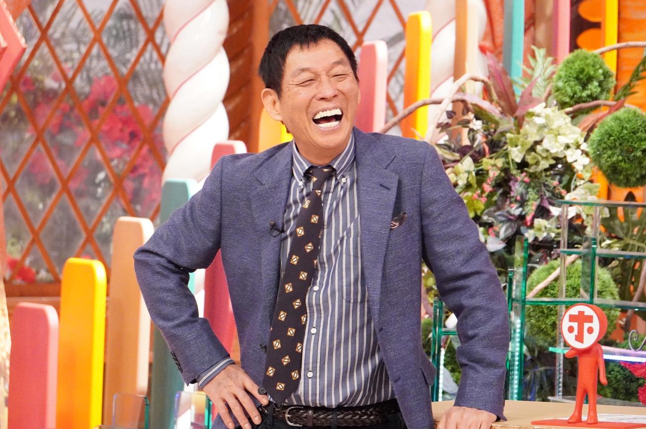 「ホンマでっか！？TV」の収録で爆笑する明石家さんま（C）フジテレビ
