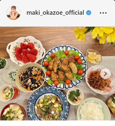 岡副麻希のインスタグラムより