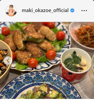 岡副麻希のインスタグラムより