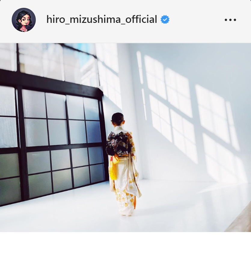 水嶋ヒロのインスタグラムより