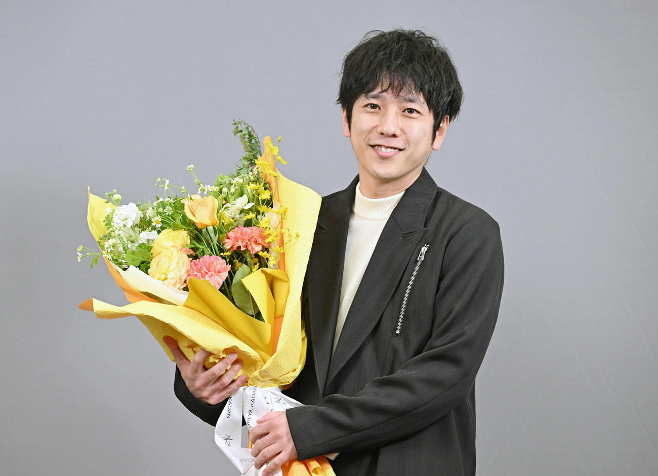 ブルーリボン賞主演男優賞を受賞した二宮和也（撮影・滝沢徹郎）