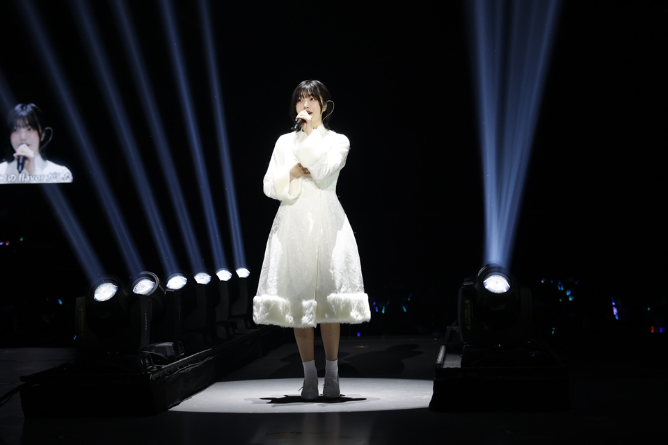 初の単独ライブを開催した乃木坂465期生の中西アルノ