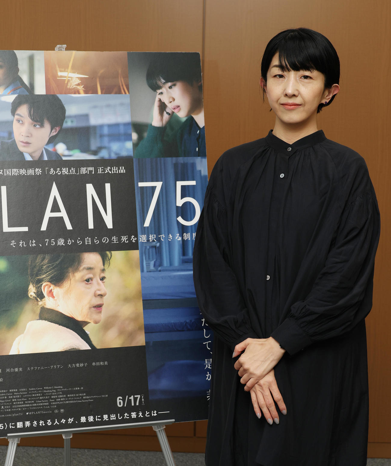 監督賞を受賞した早川千絵監督（撮影・中島郁夫）