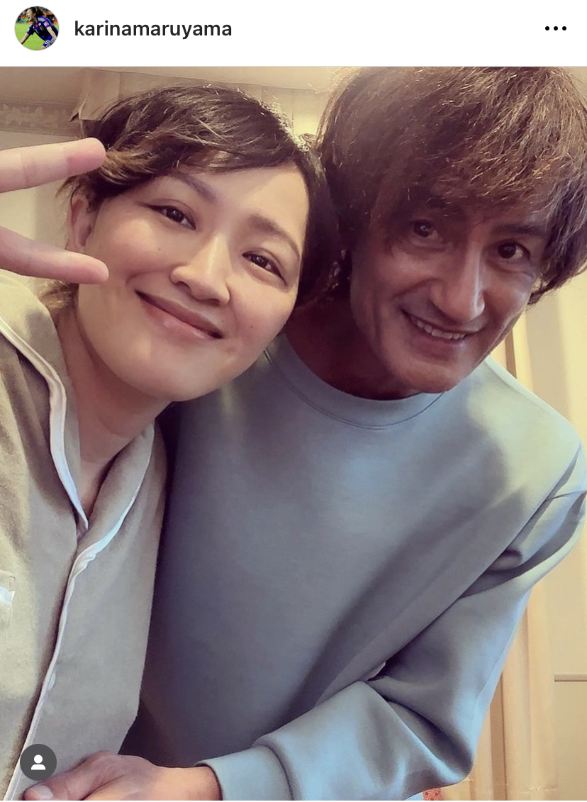 丸山桂里奈のインスタグラムより