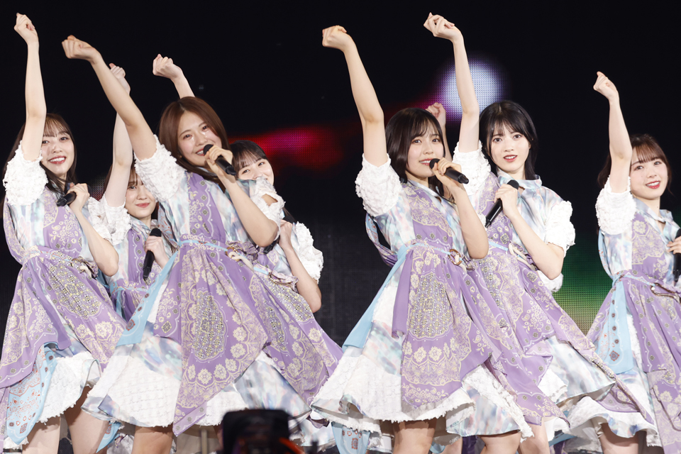 単独コンサートを開催した乃木坂46の4期生