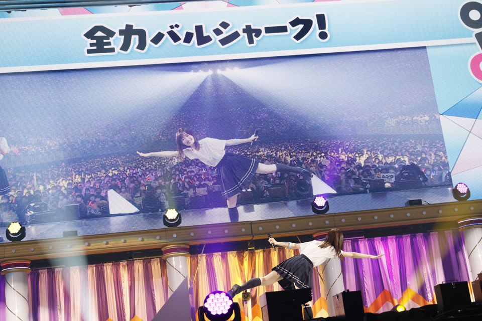 単独ライブを開催した乃木坂46の3期生。「バルシャーク」を決める山下美月