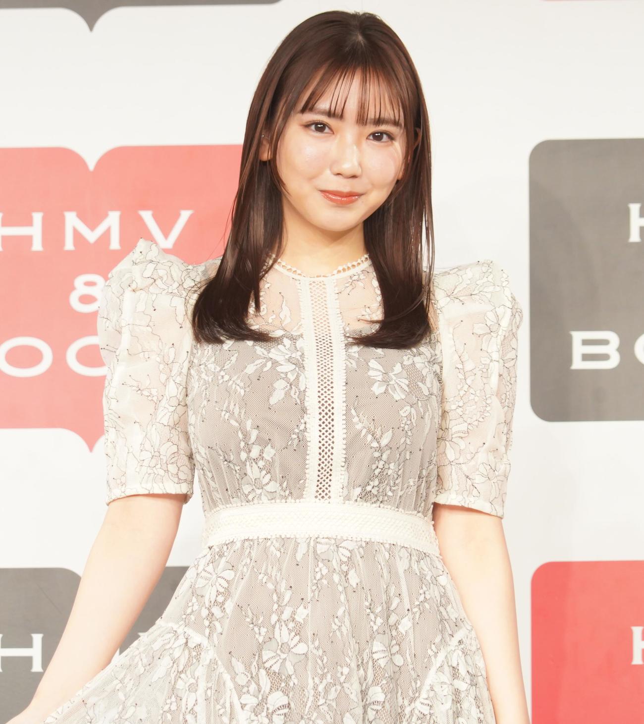 フォトブック発売記念イベントを行った沢口愛華（撮影・佐藤成）