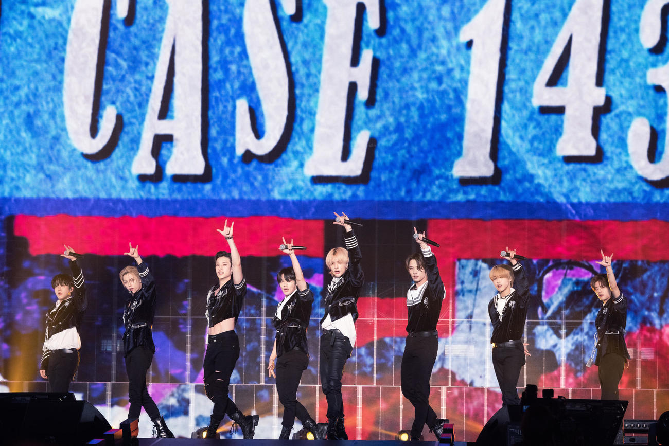 ライブを開催したStray Kids（C）田中聖太郎写真事務所