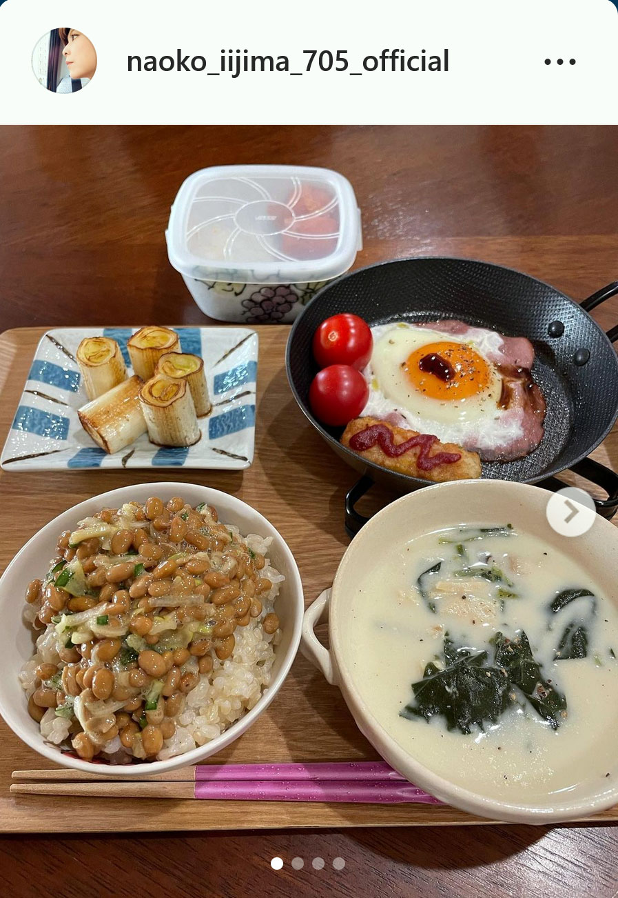 飯島直子のインスタグラムより