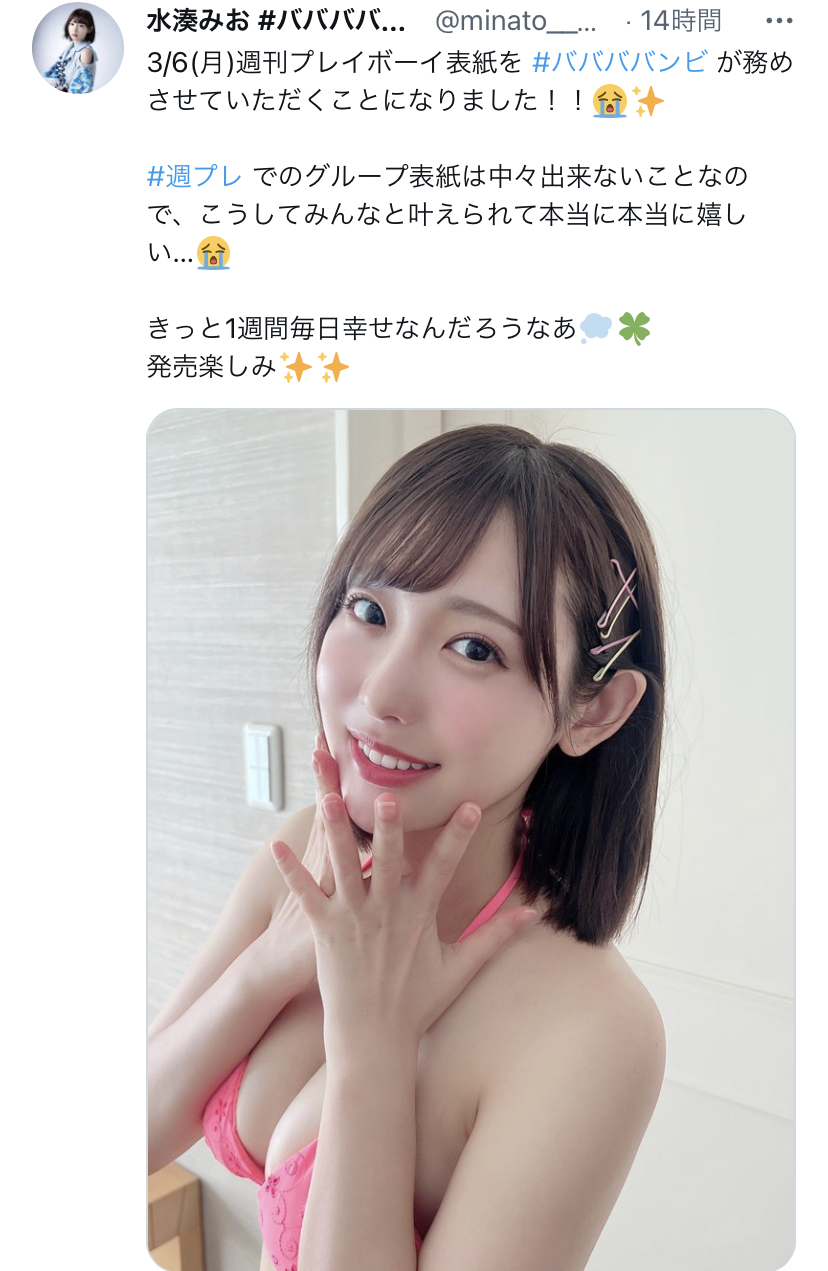 水湊みおのツイッターより