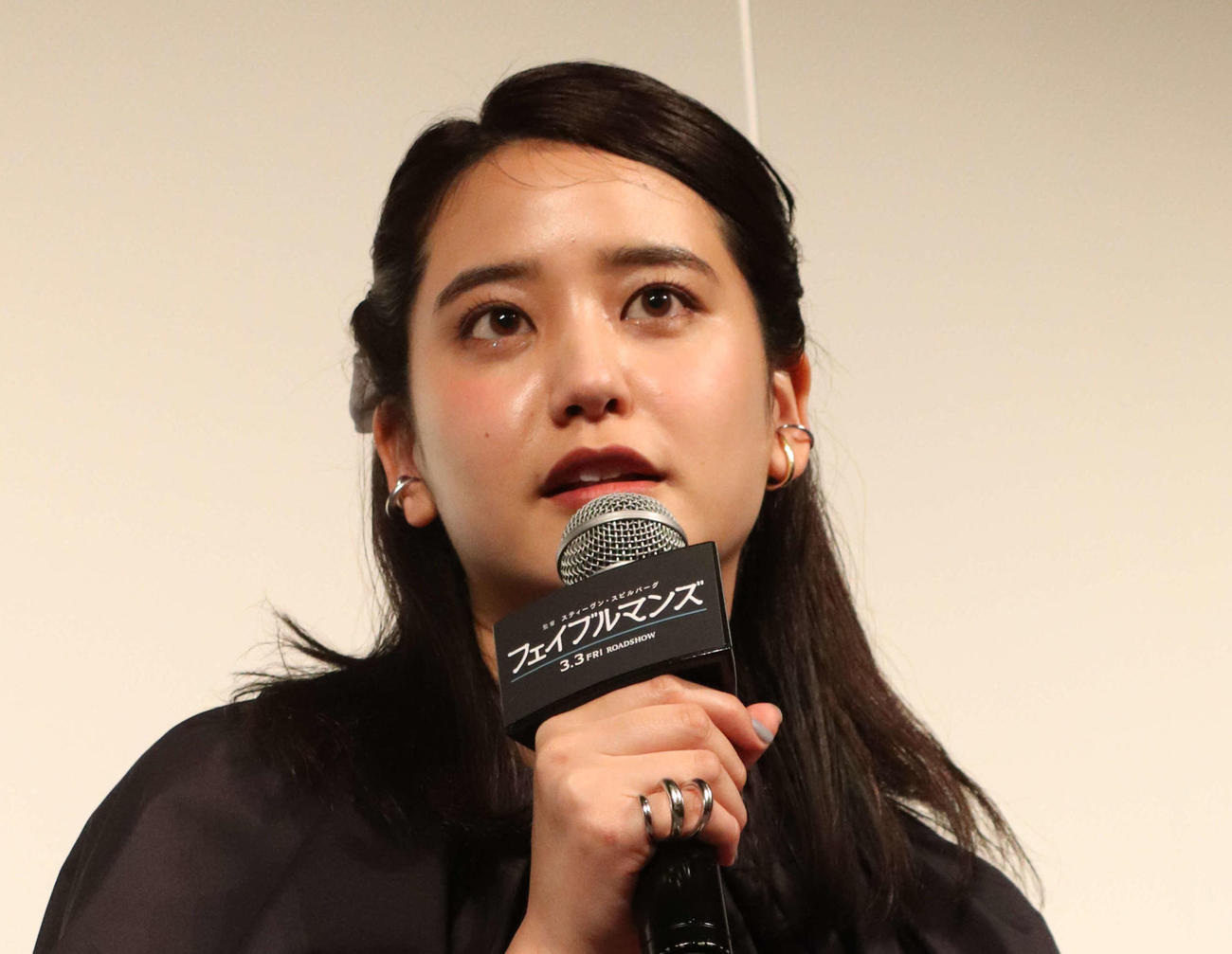 映画「フェイブルマンズ」トークイベントに登壇した山崎紘菜（撮影・加藤理沙）