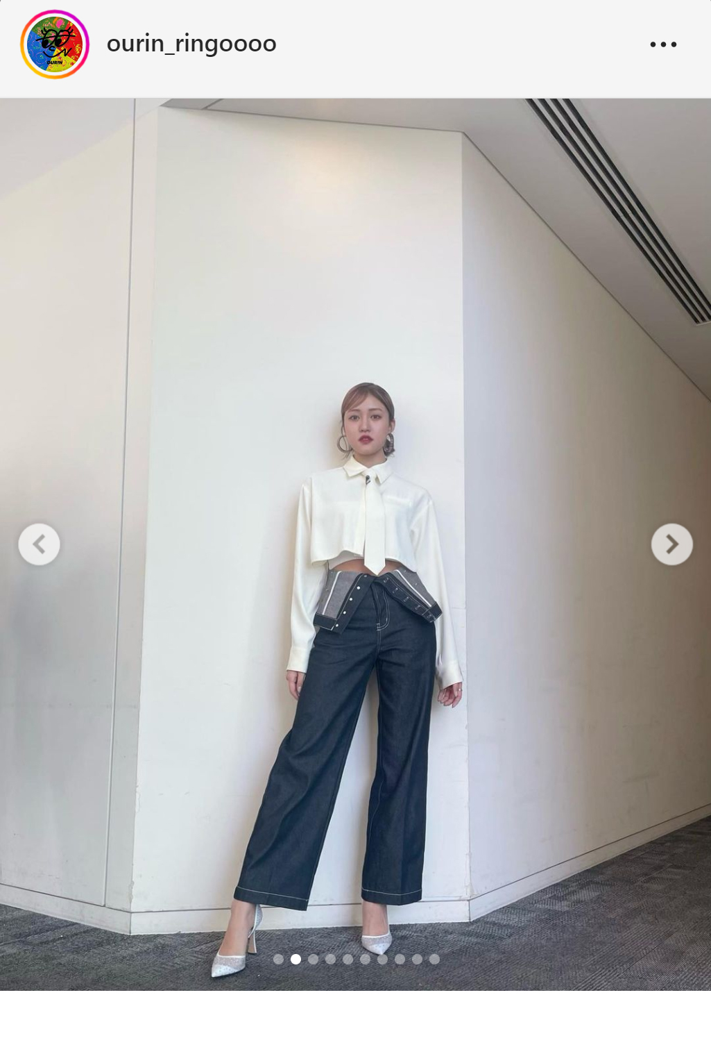 王林のインスタグラムより