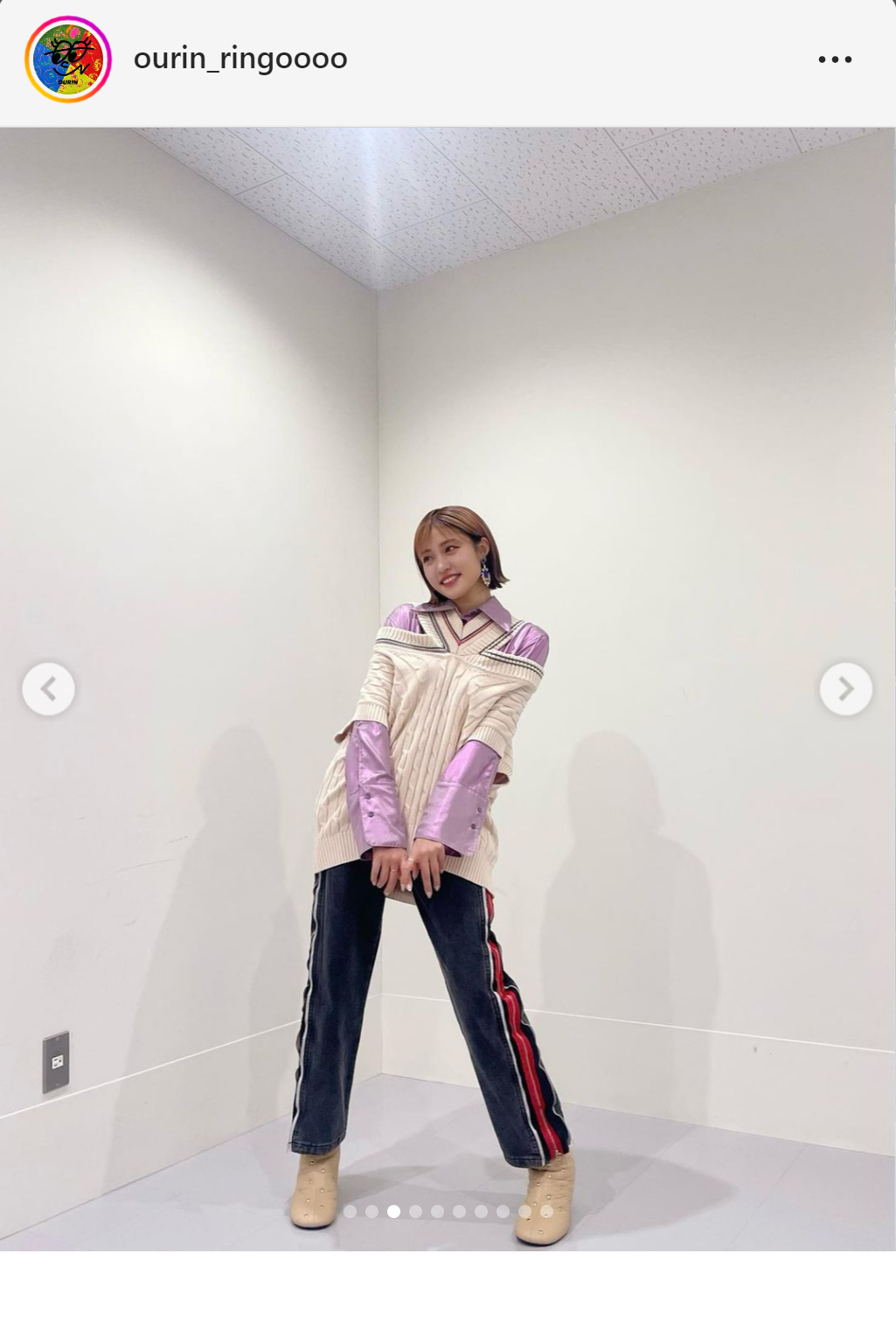 王林のインスタグラムより
