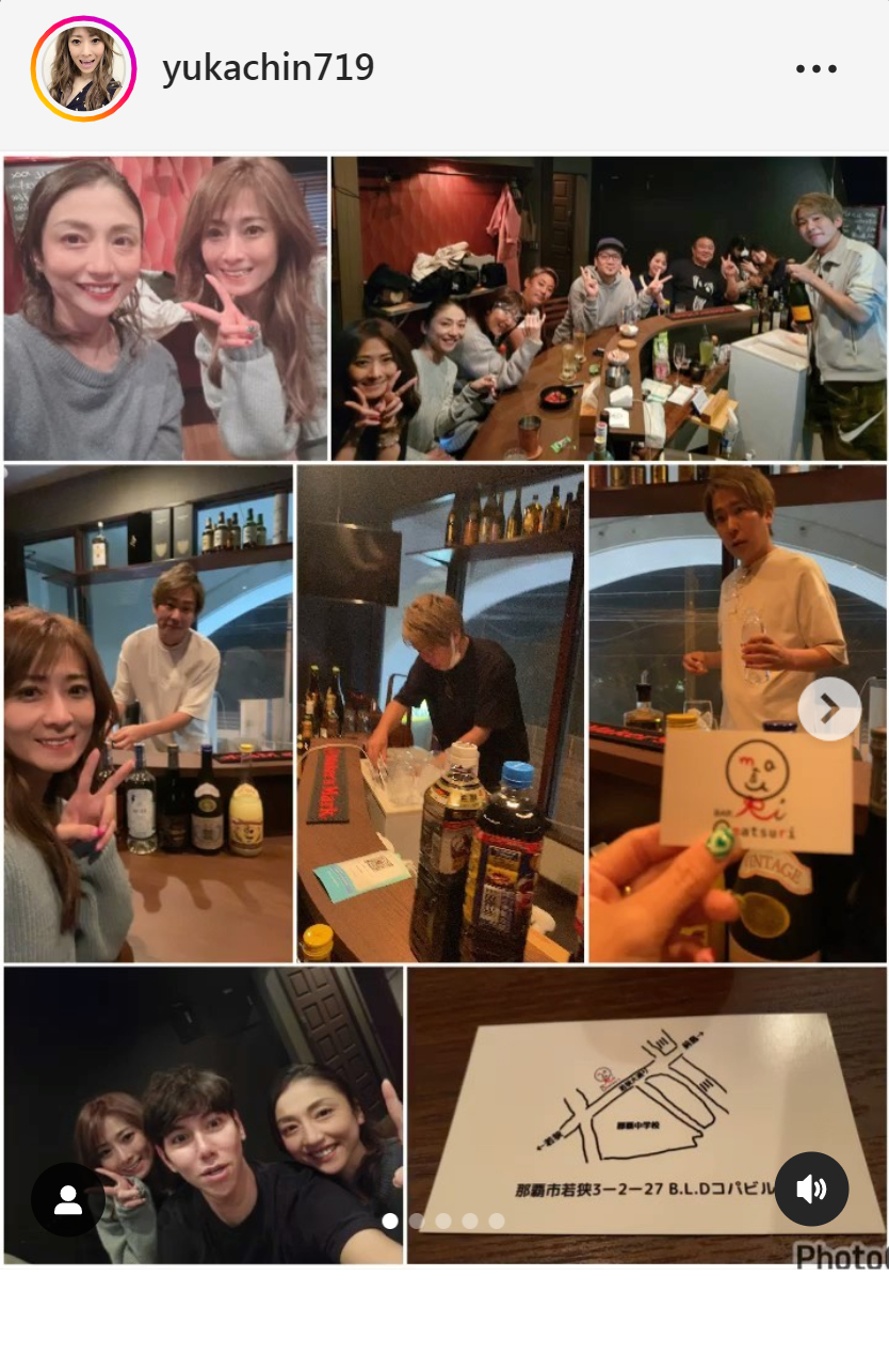 岡田祐佳のインスタグラムより