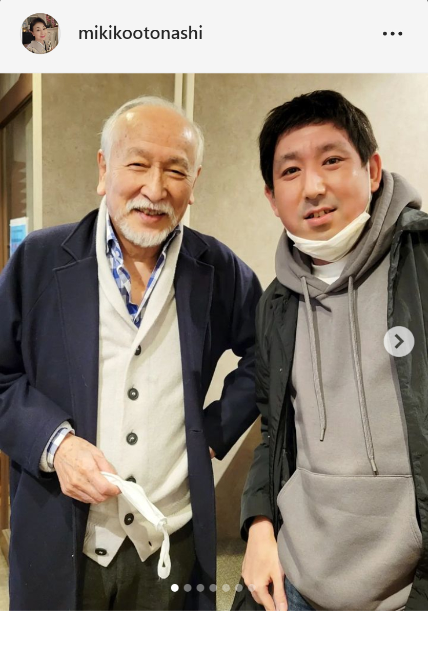 音無美紀子のインスタグラムより