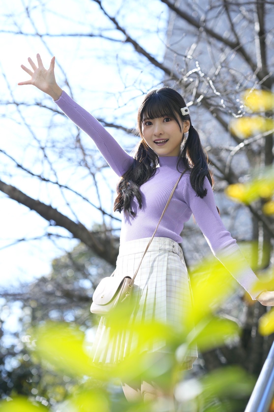 「ヤングチャンピオン」で初の漫画誌ソロ出演を果たした＃ババババンビ小鳥遊るい（C）LUCKMAN（秋田書店）