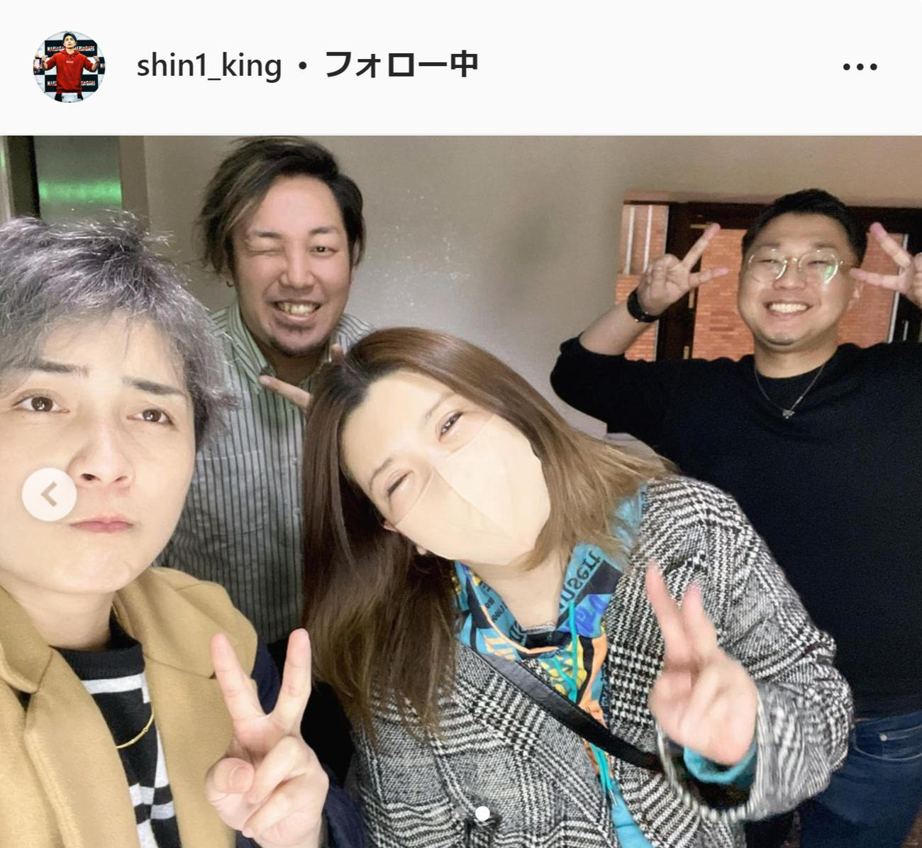 坂口杏里さんの夫進一さんのインスタグラムより