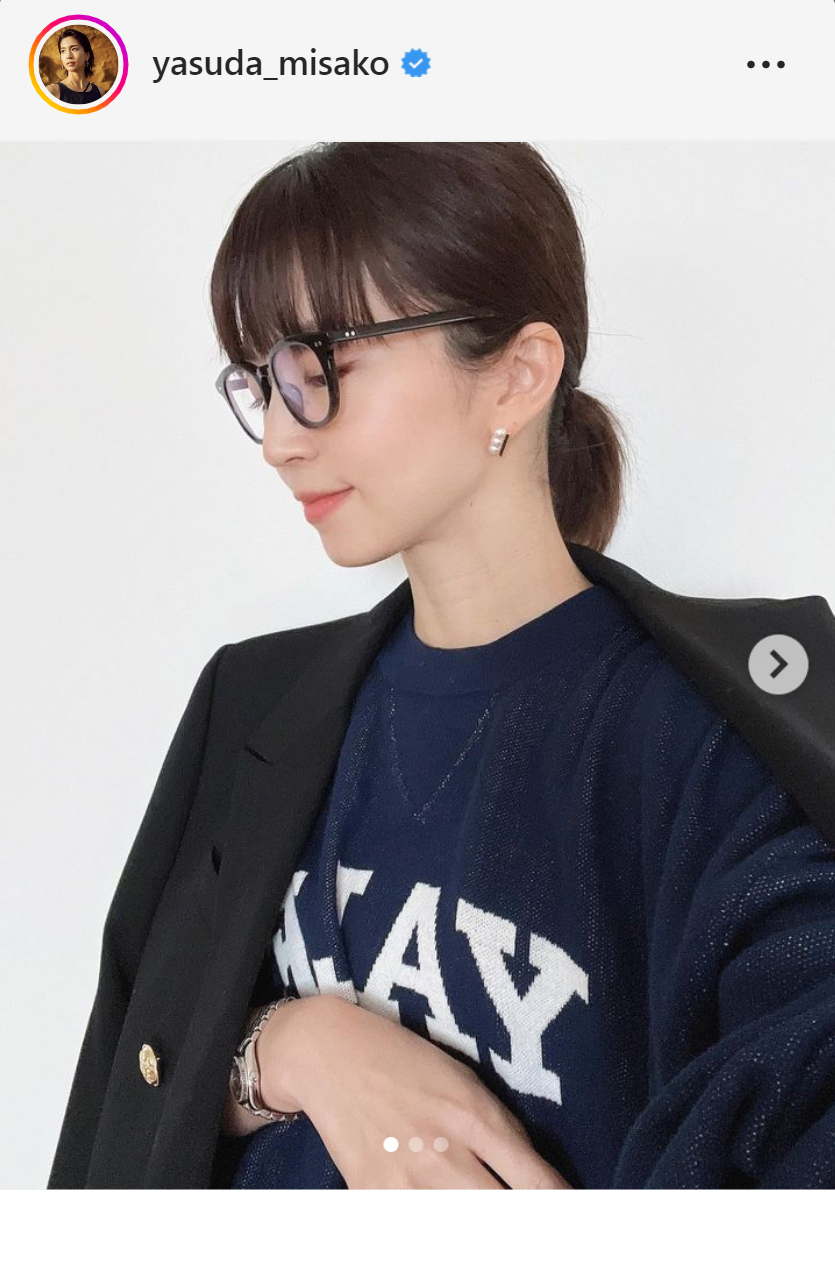 安田美沙子のインスタグラムより