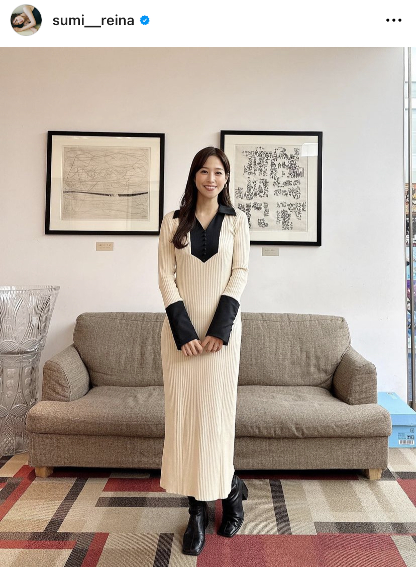 鷲見玲奈アナのインスタグラムより