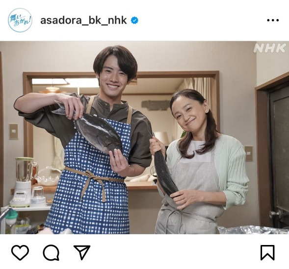 NHK連続テレビ小説「舞いあがれ！」のインスタグラムより