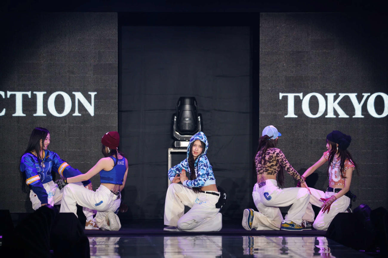 TGCに初出演したNewJeans
