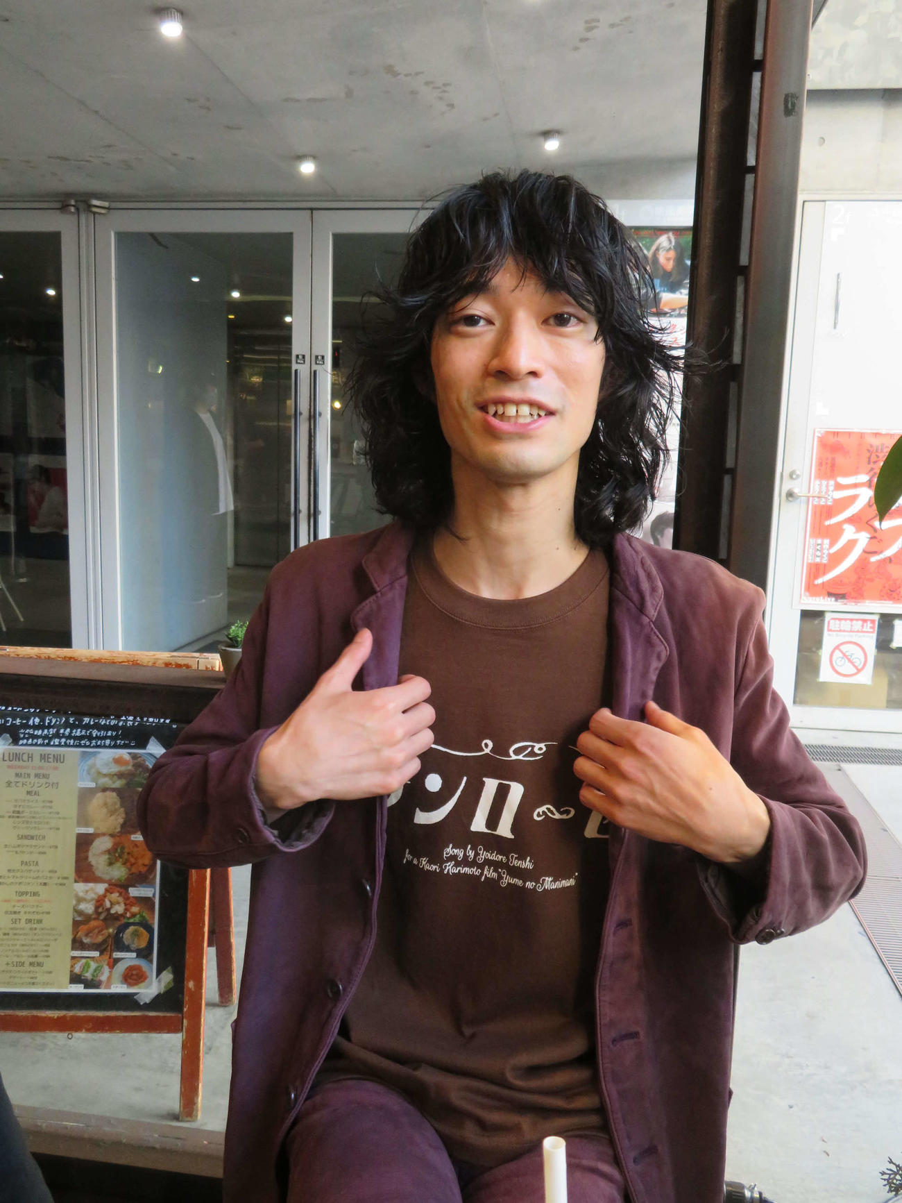 今後の活動について語る、こだまたいち（撮影・村上幸将）