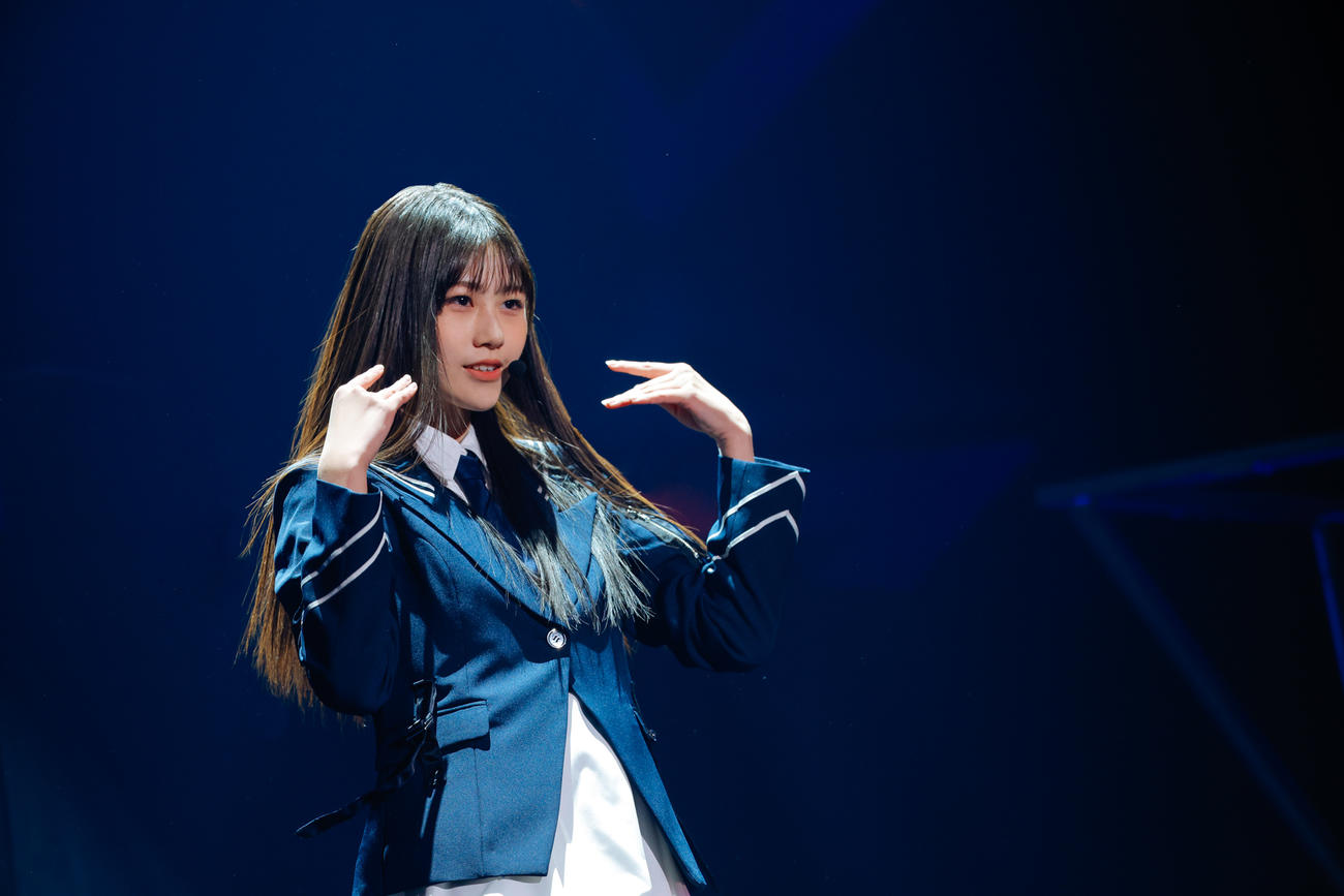 初の単独イベント「おもてなし会」を開催した櫻坂46の三期生　撮影・上山陽介氏