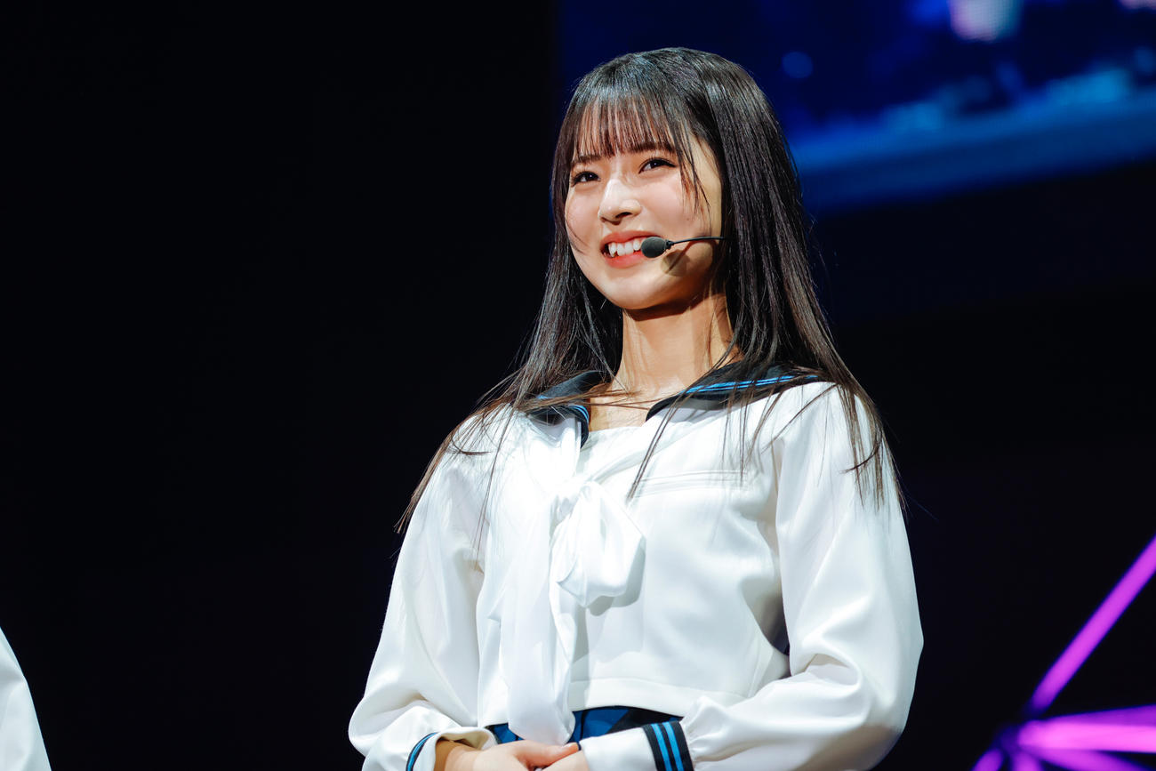 初の単独イベント「おもてなし会」を開催した櫻坂46の三期生　撮影・上山陽介氏