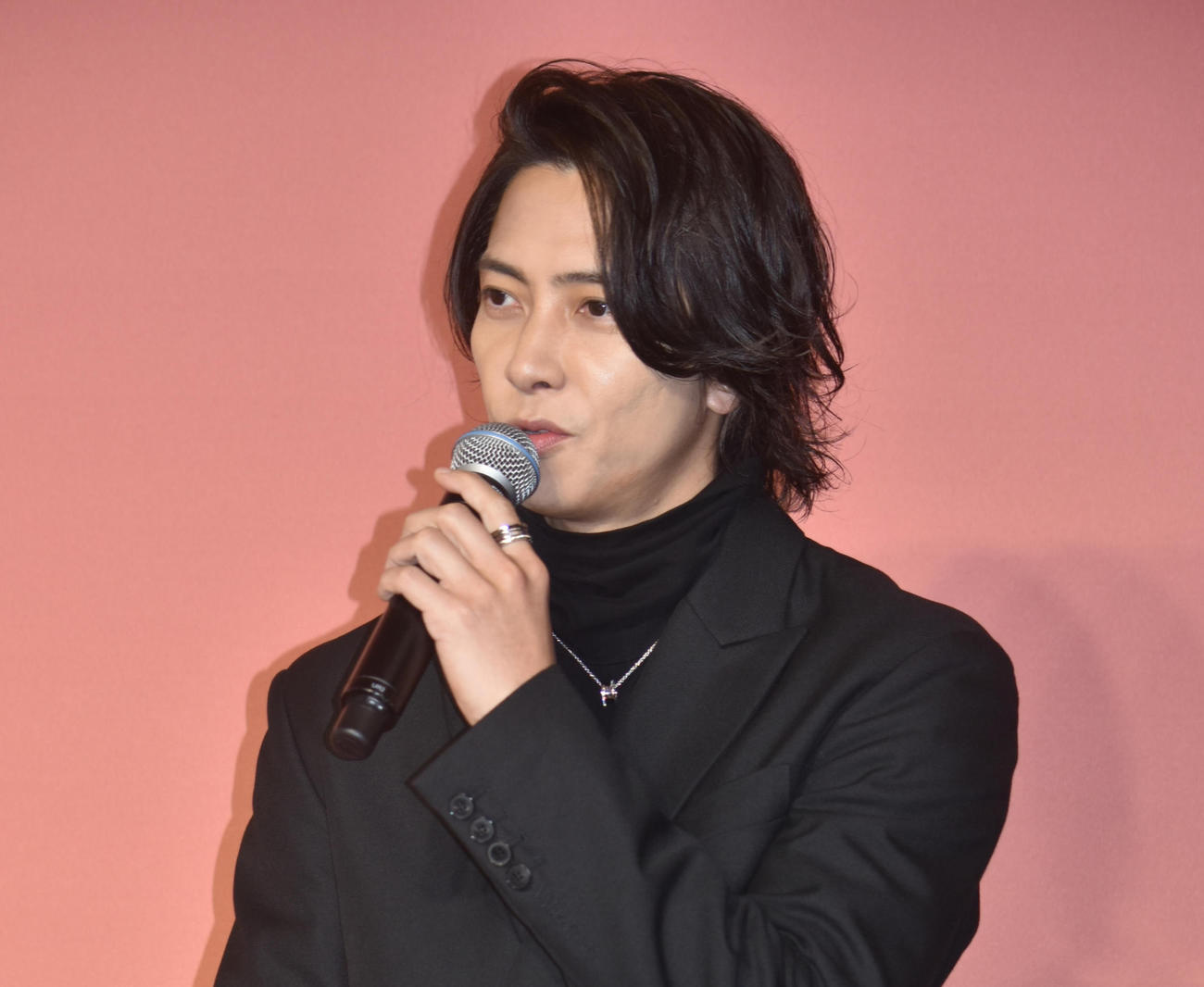 「BVLGARI AVRORA AWARDS」国際女性デー記者会見に参加した山下智久