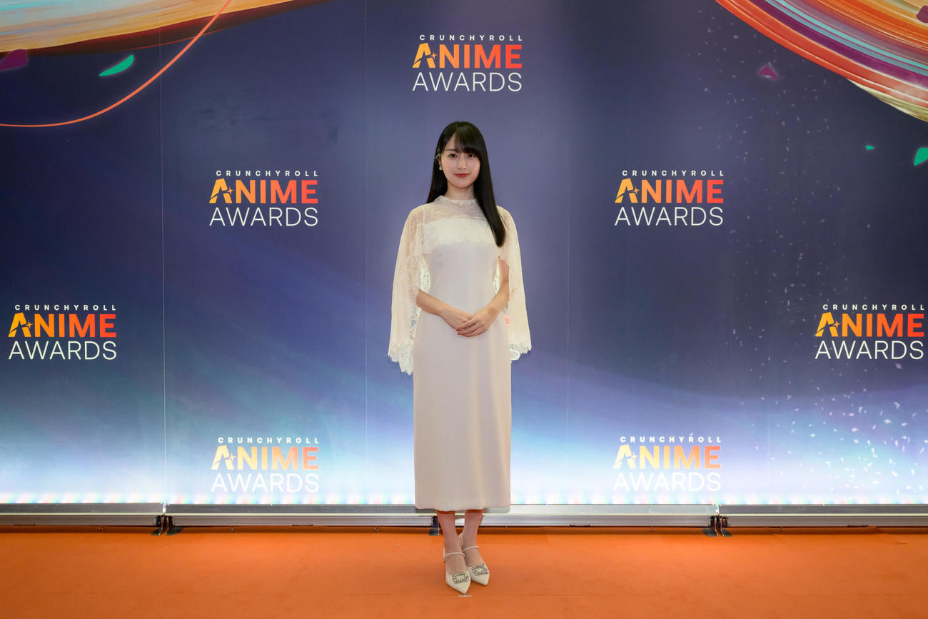 「クランチロール・アニメアワード　2023」に出席した乃木坂46賀喜遥香
