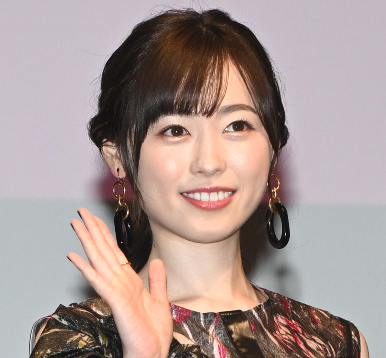 福原遥（2022年2月撮影）