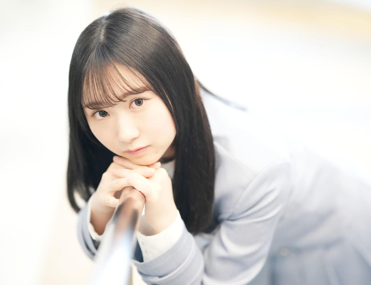 日向坂46藤嶌果歩のかわいく無邪気な笑顔に引き込まれました（撮影・横山健太）