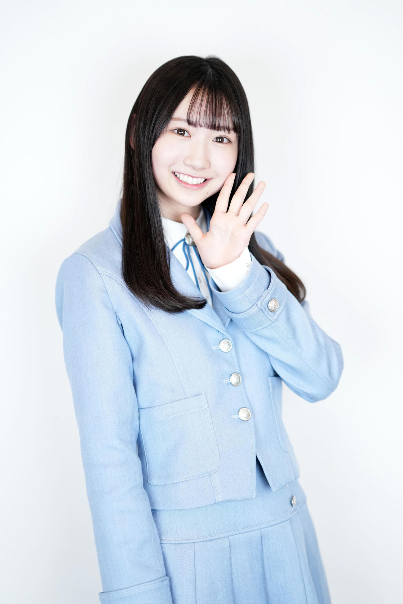 日向坂46藤嶌果歩のかわいく無邪気な笑顔に引き込まれました（撮影・横山健太）