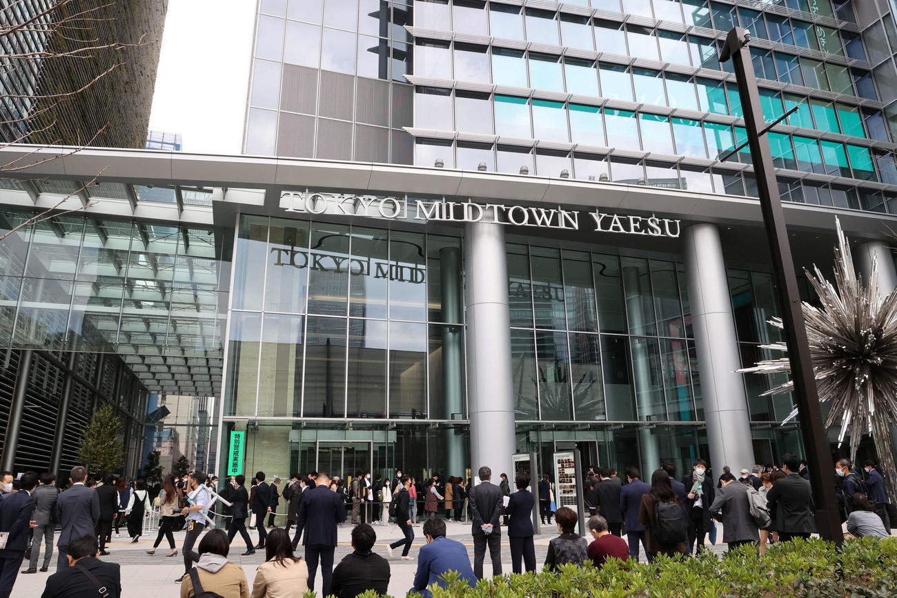 グランドオープンする東京ミッドタウン八重洲（撮影・鈴木正人）