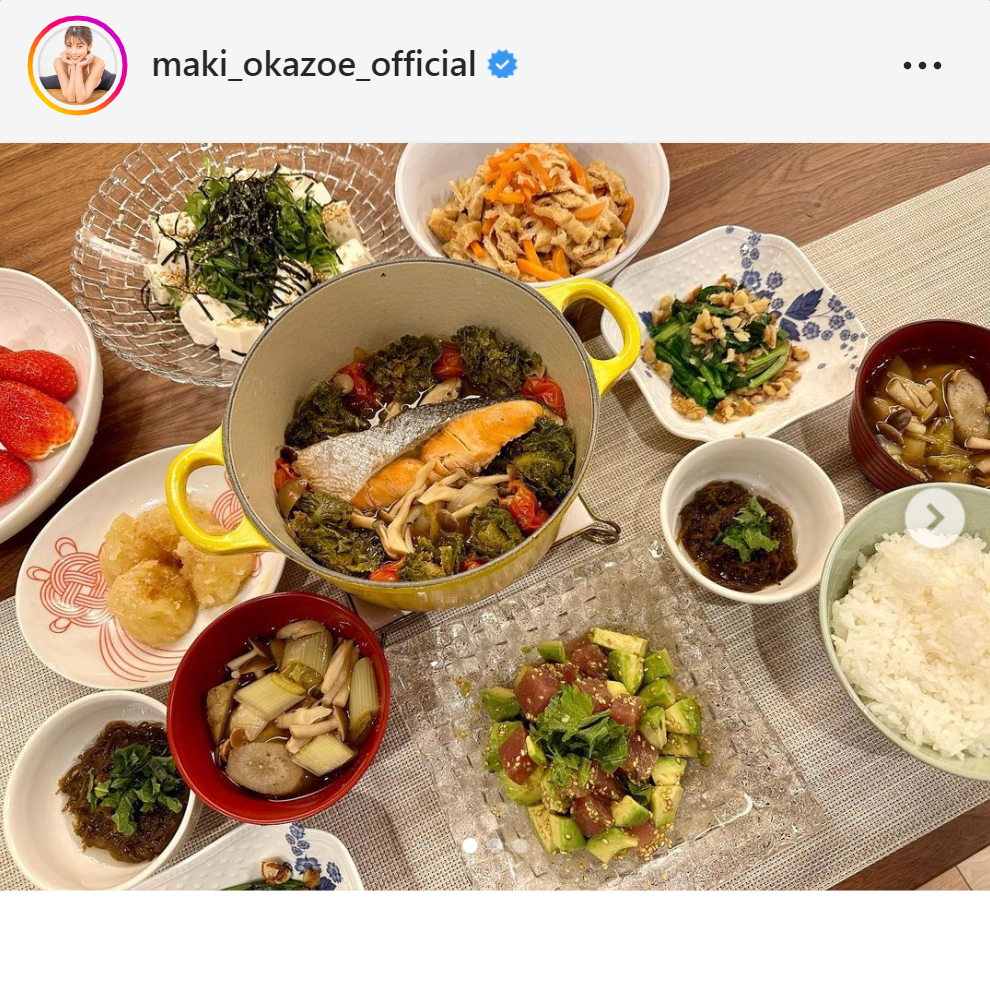 岡副麻希アナのインスタグラムより