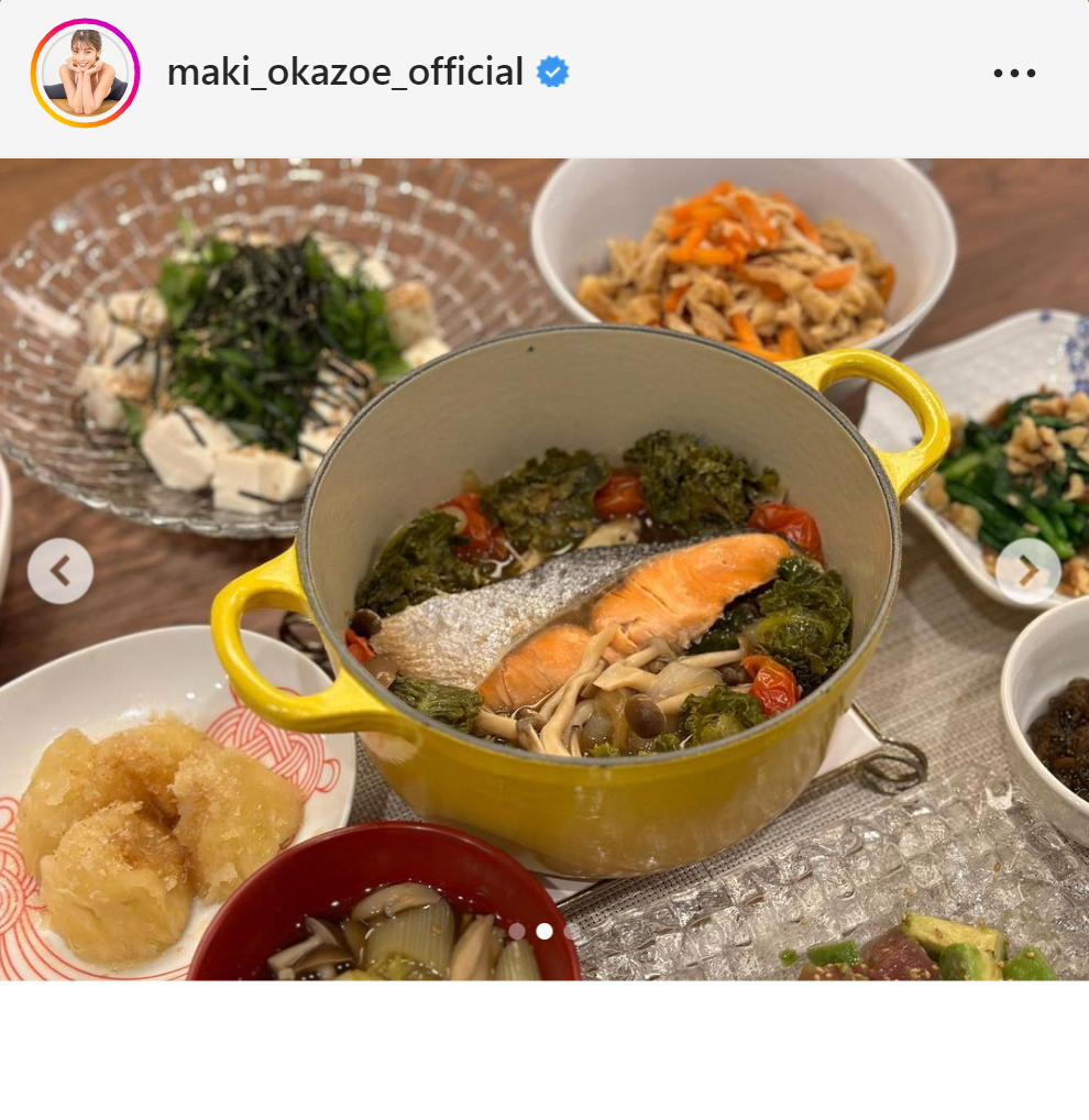 岡副麻希アナのインスタグラムより