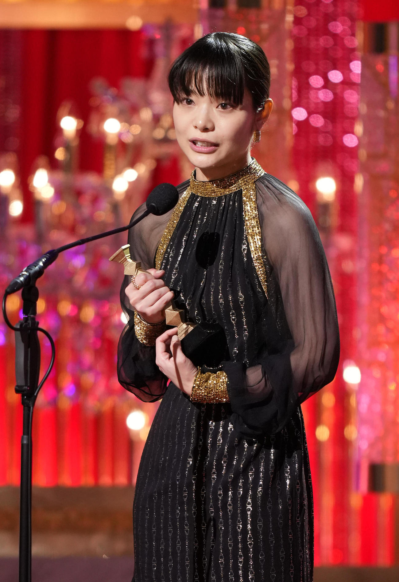 第46回日本アカデミー賞　最優秀主演女優賞に輝いた岸井ゆきの（代表撮影）