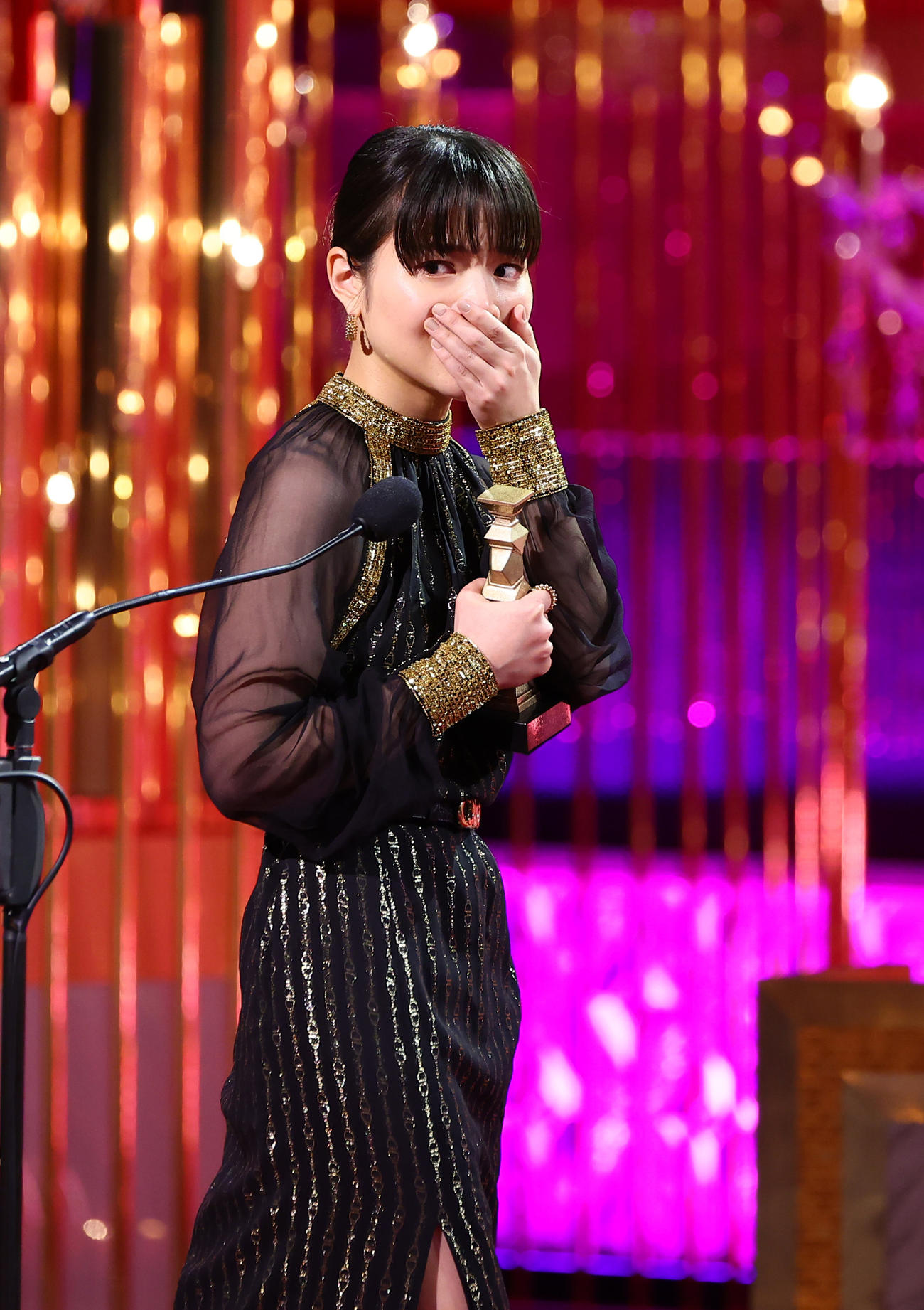 第46回日本アカデミー賞　最優秀主演女優賞を受賞した岸井ゆきの（代表撮影）