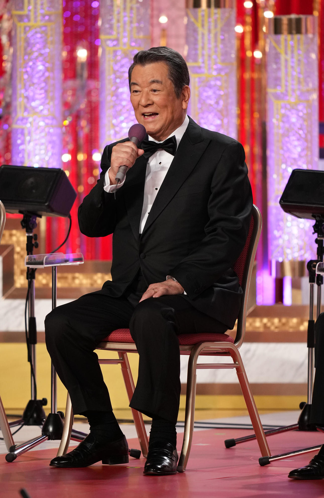 第46回日本アカデミー賞　会長功労賞を受賞し、あいさつする加山雄三（代表撮影）