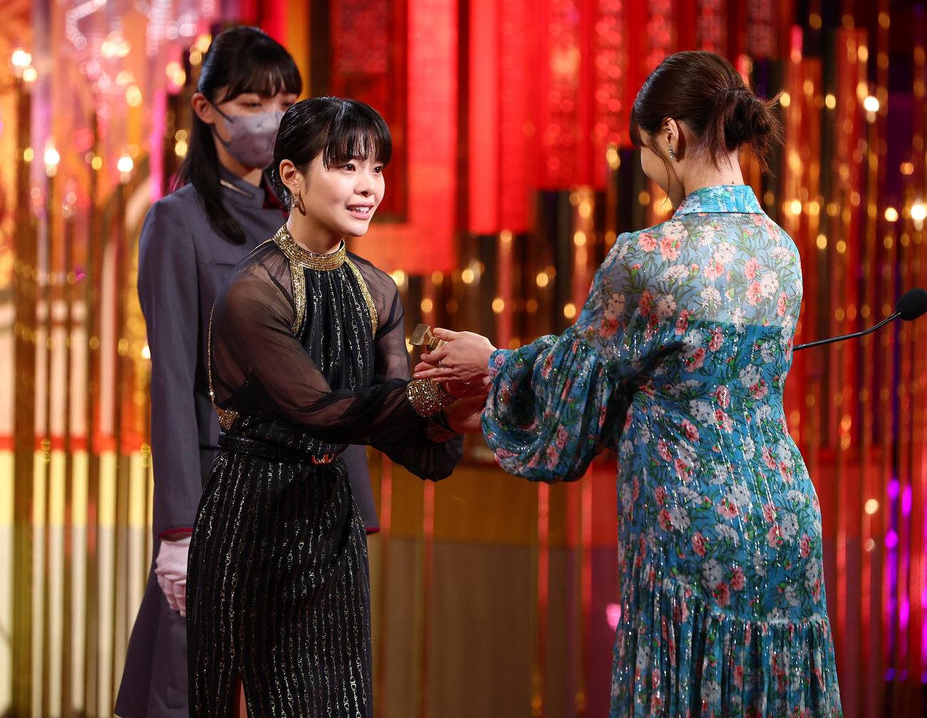 最優秀主演女優賞を受賞した岸井ゆきの（代表撮影）