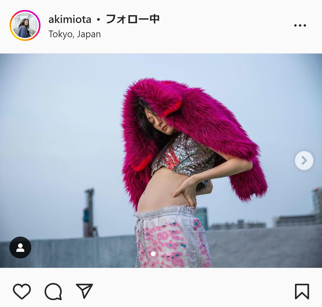 太田光海氏のインスタグラムより