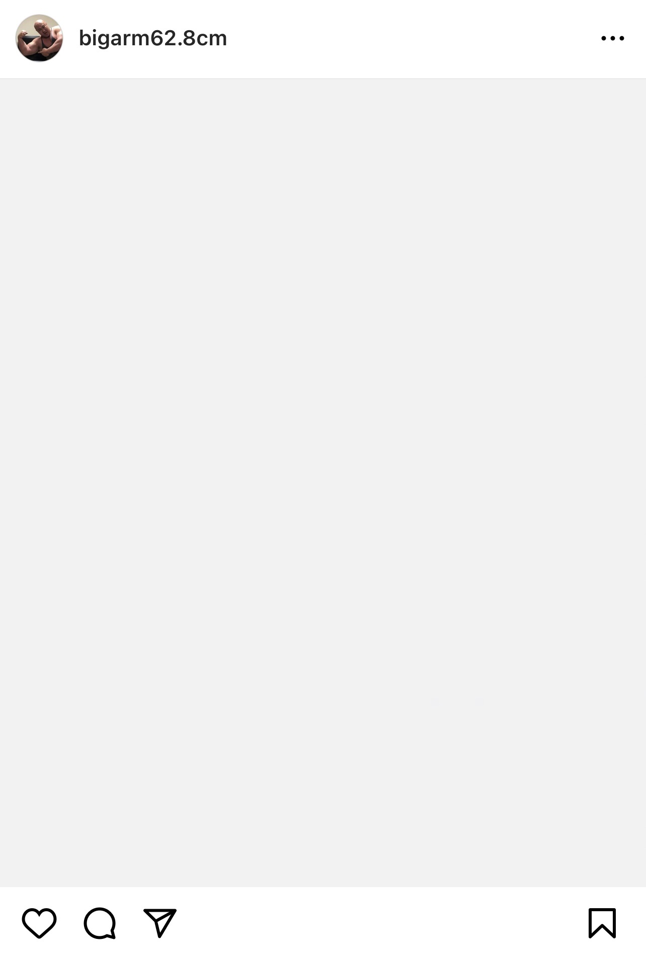 真っ白な画面で志村勝洋さんの訃報を伝える志村勝洋さんの母（志村勝洋さんのインスタグラムより）